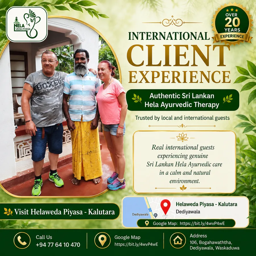 International guests at Hela Weda Piyasa
