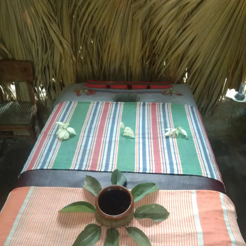 Traditional treatment room at Hela Weda Piyasa